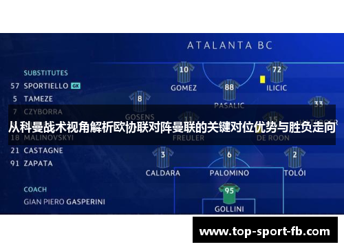 从科曼战术视角解析欧协联对阵曼联的关键对位优势与胜负走向 从科曼战术视角解析欧协联对阵曼联的关键对位优势与胜负走向