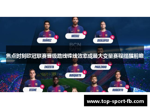 焦点时刻欧冠联赛晋级路线锋线效率成最大变量赛程提醒前瞻